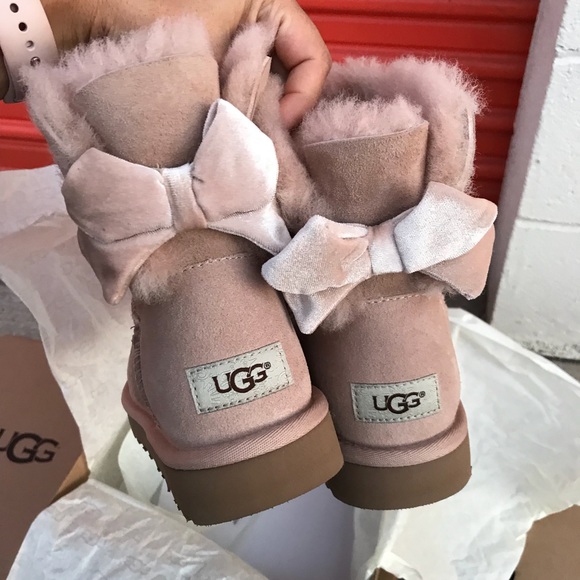 UGG water resistant Bailey bow II ribbon Sz 11 new - Picture 5 of 7